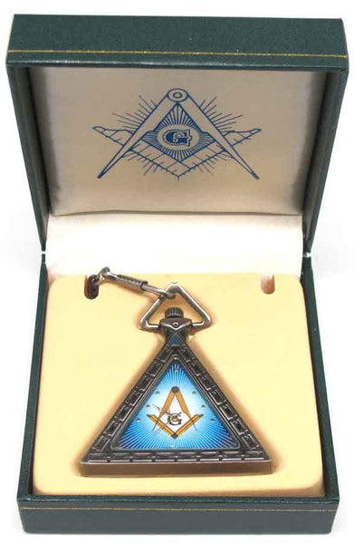 Masonic Pyramid Pocket Watch