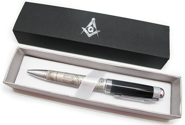 Engraved Masonic Ballpoint Pen