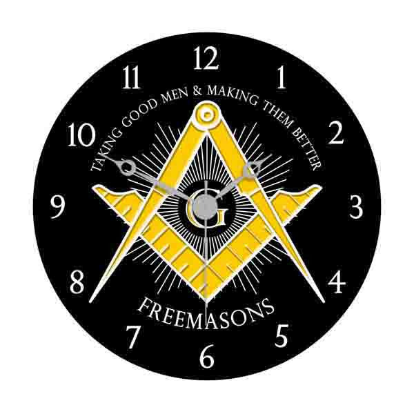 Freemason Wall Clock