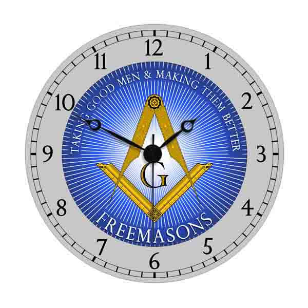 Freemason Wall Clock