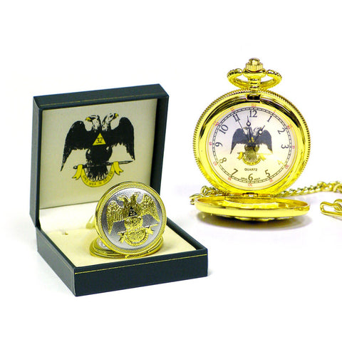 Mason 32nd Degree Master Pocket Watch