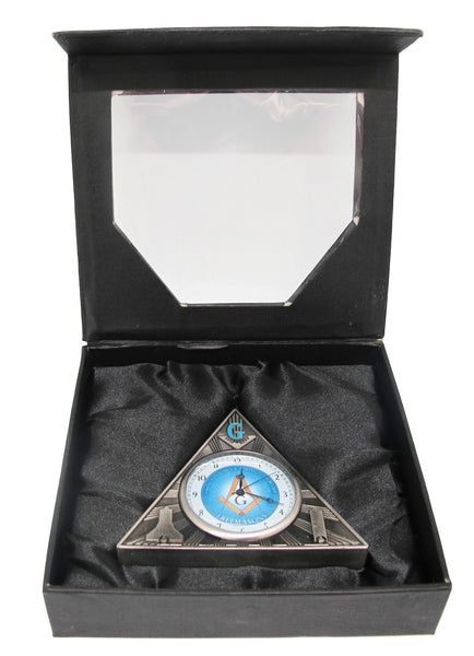 Masonic Mini Desk Clock