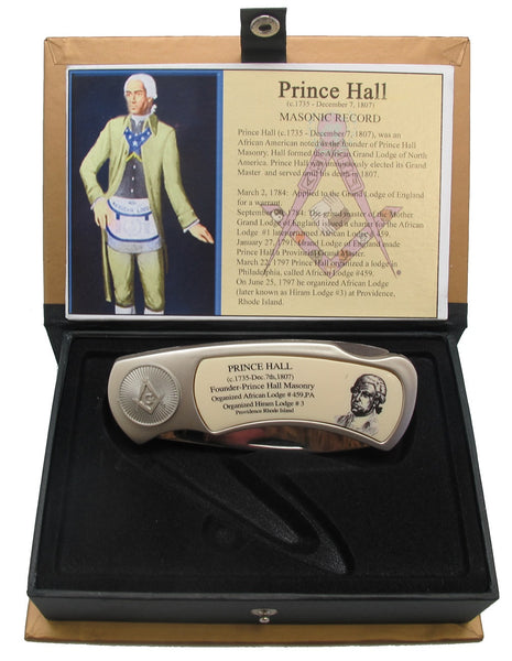 Prince Hall Masonic Knifen- Legendary Freemasons Series